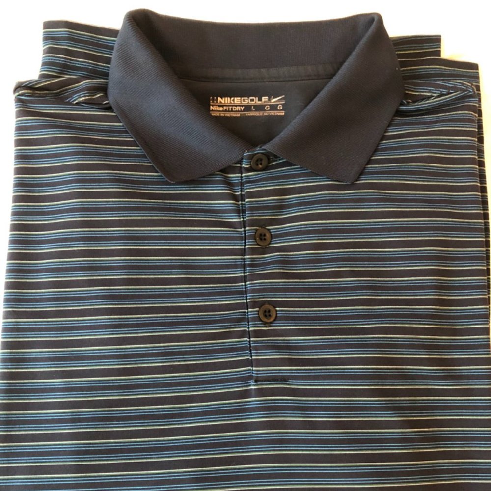 Mens golf Polo, Nike FitDry, L
